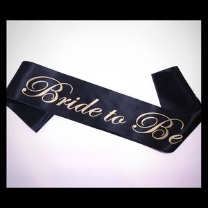 Bride to Be Sash